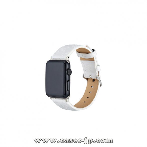 人気 ブランド アップルウォッチ GUCCI / グッチ Apple Watch Series 1/2/3/4/5 バンド 腕時計交換バンド 男女兼用[#case2021030315]