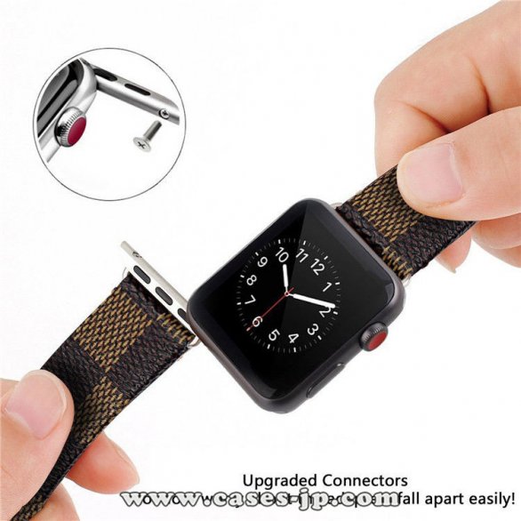 2021 人気 LOUIS VUITTON / ルイヴィトン Apple Watch Series 1/2/3/4/5 バンド 腕時計交換バンド 男女兼用[#case2021030416]