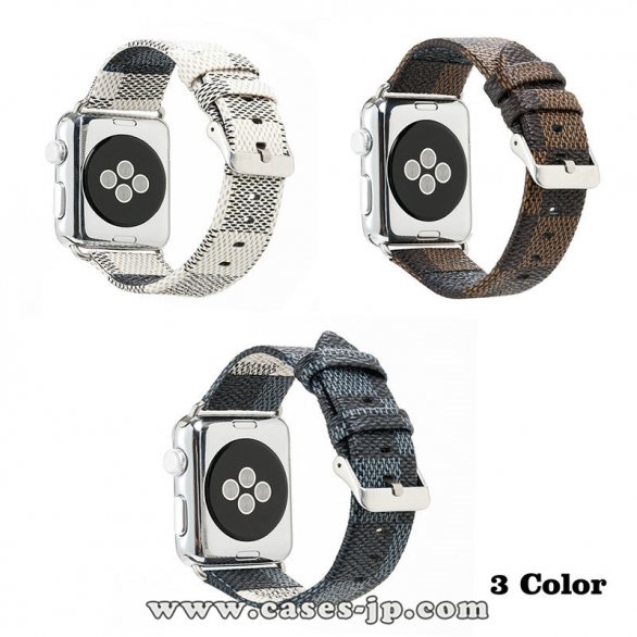 2021 人気 LOUIS VUITTON / ルイヴィトン Apple Watch Series 1/2/3/4/5 バンド 腕時計交換バンド 男女兼用[#case2021030416]