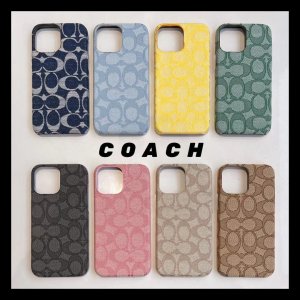 【2022新作】高品質 COACH / コーチ iPhone 13/13 Pro/13 Pro Max/12 ケース 芸能人愛用[#case202208131]