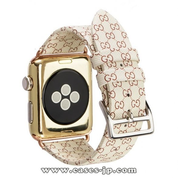2021 人気 GUCCI トン Apple Watch Series 1/2/3/4/5 バンド 腕時計交換バンド 男女兼用[#case2021030419]