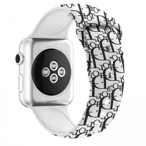 人気 ブランド アップルウォッチ Apple Watch Series 1/2/3/4/5 バンド 腕時計交換バンド 男女兼用[#005]
