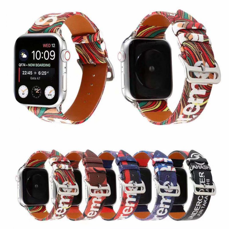 人気 ブランド アップルウォッチ Apple Watch Series 1/2/3/4/5 バンド 腕時計交換バンド 男女兼用[#008]