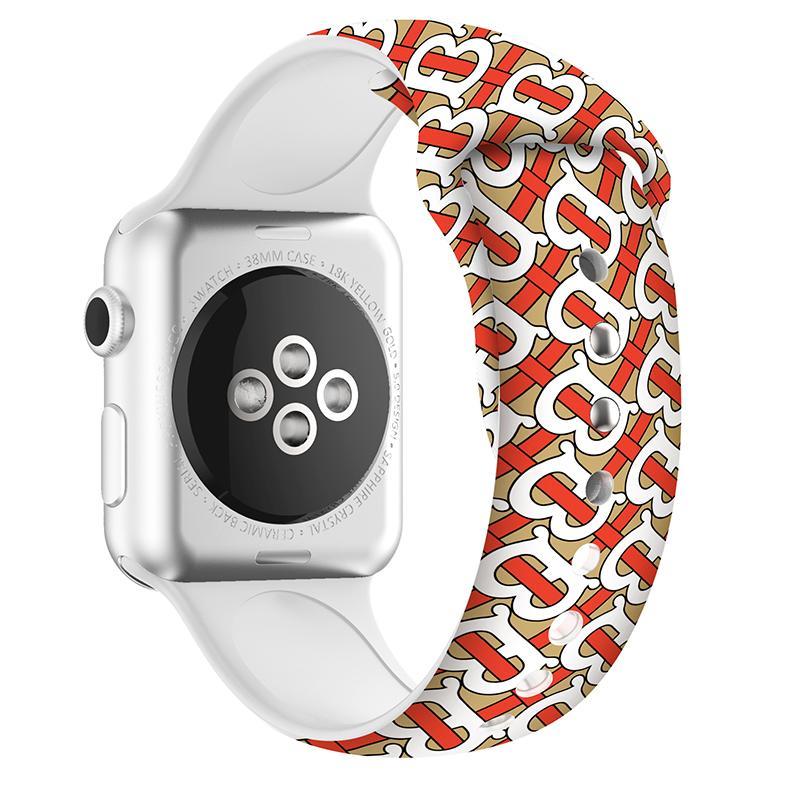 人気 ブランド アップルウォッチ Apple Watch Series 1/2/3/4/5 バンド 腕時計交換バンド 男女兼用[#009]